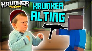 Hasbulla plays krunker.io and drops a nuke! (krunker alting)