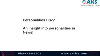 Personalities in News(Dr.Muthulakshmi Reddi)|AKS