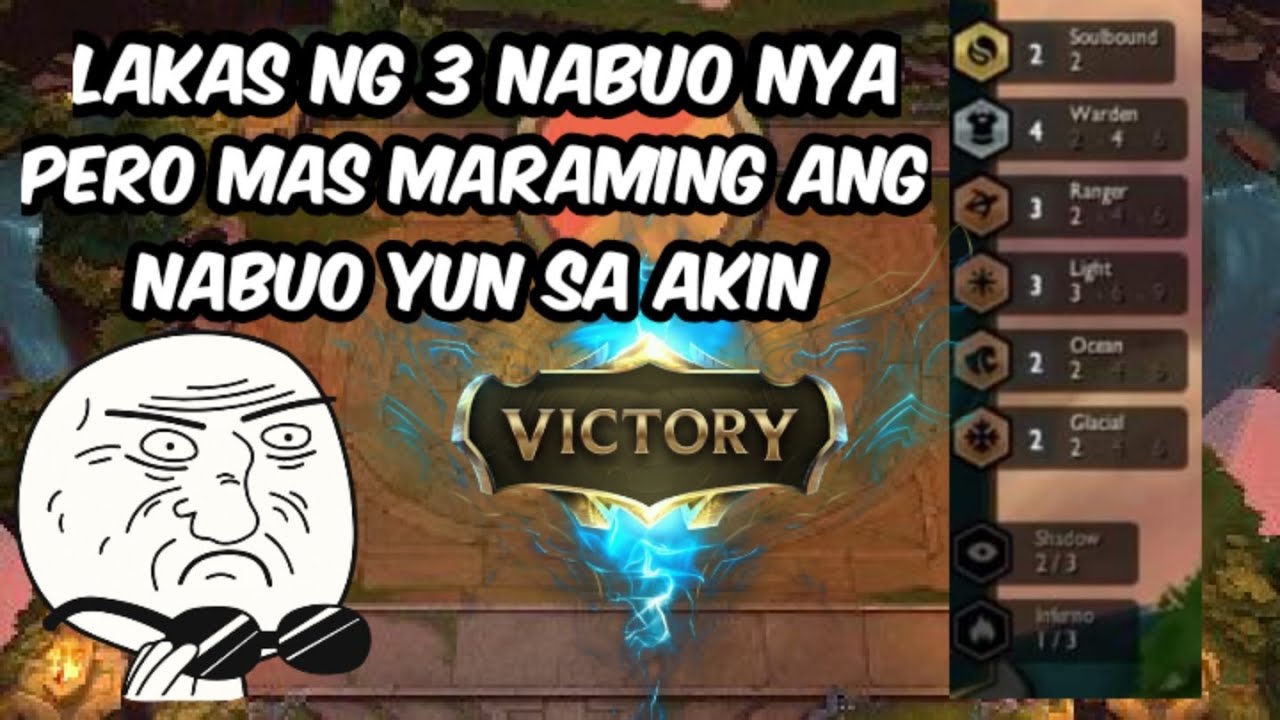 League of Legends -TFT Normal Game - Malakas ang nabuo nya Inferno, Mage at Shadow...pero.