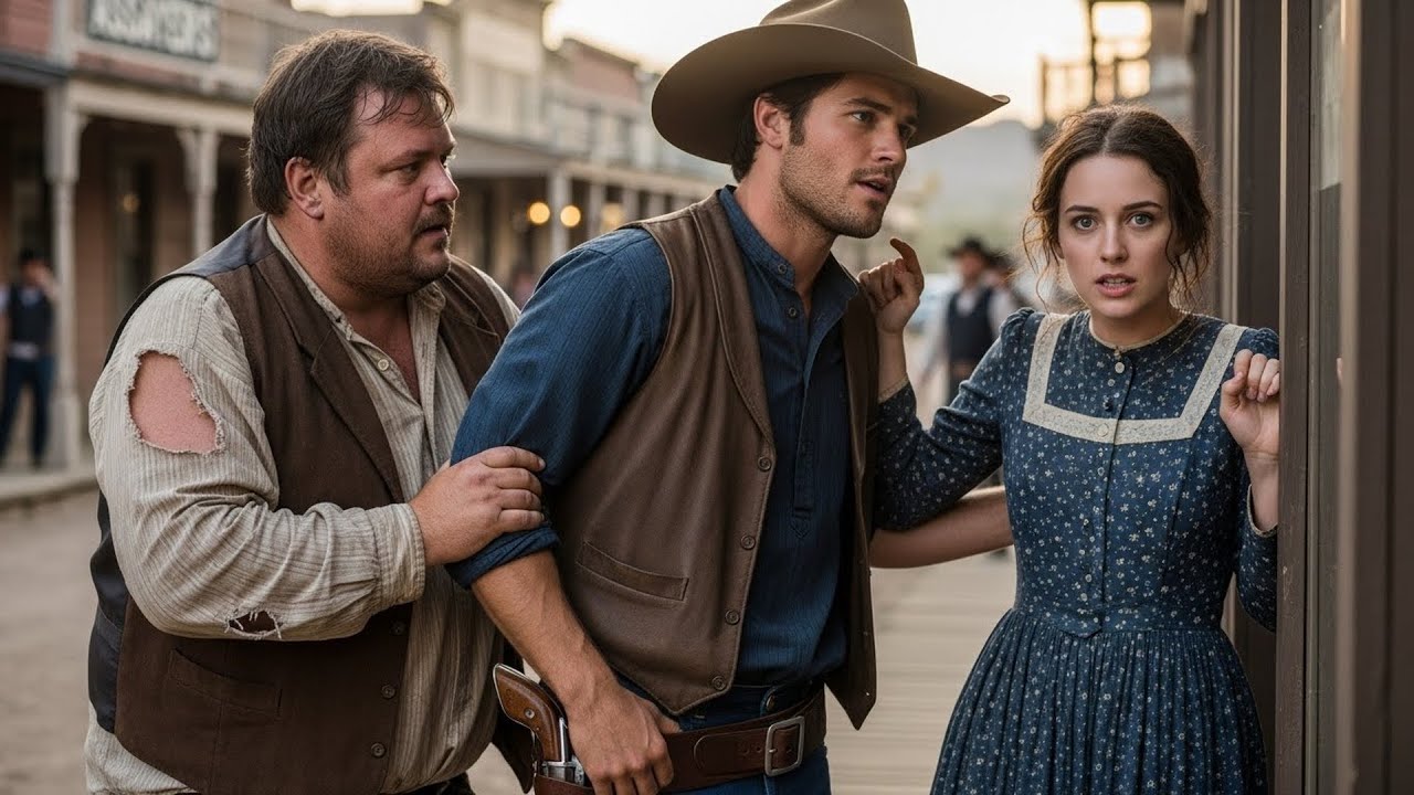 A Cowboy Stopped A Man From Dragging Her Away, Then Asked Her What She Wanted