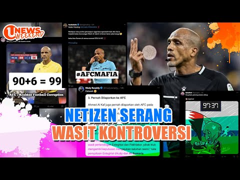 NETIZEN SERANG WASIT KONTROVERSI LAGA INDONESIA VS BAHRAIN | U-NEWS WEEKEND