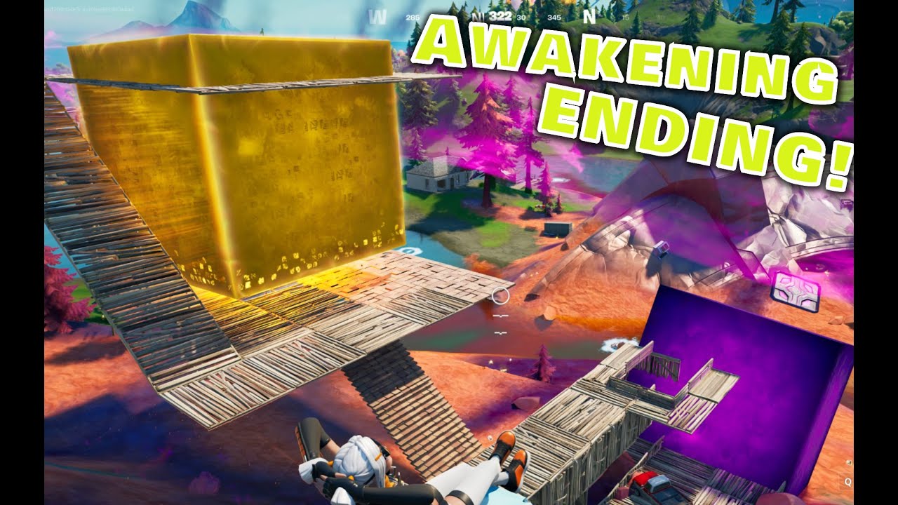 Fortnite Gold Cube Awakening Event Ending 