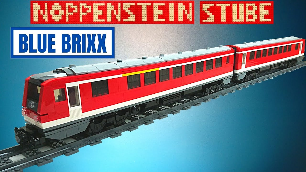 Blue Brixx Dieseltriebzug Antriebswagen BR 628 Steuerwagen BR 928 | Aufbau | Review | Testfahrt