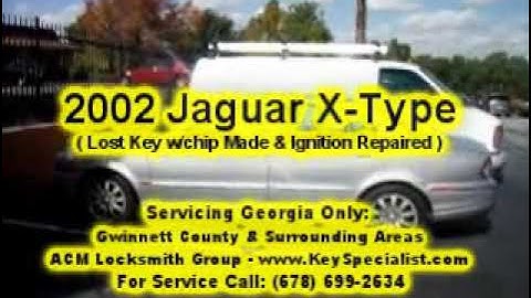 2002 Jaguar X-Type - Ignition Lock Cylinder Problem Solved & Fixed!