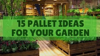 15 Inspiring Pallet Ideas For Yout Garden