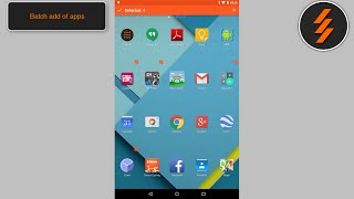 Lightning Launcher - Add several apps at once screenshot 4