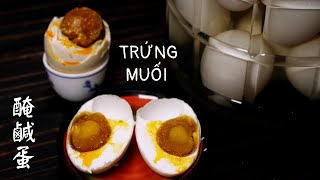 Trứng Muối - Cách Nấu Nước Muối Bảo Hòa Đơn Giản không Cần Tính Tỷ Lệ Nước Và Muối - 醃鹹蛋。