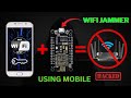 How To Make Wi-Fi Deauther Using Nodemcu ESP8266.