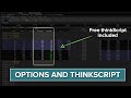 40 Minute Options Deep Dive in 4 Stocks (with thinkScript)