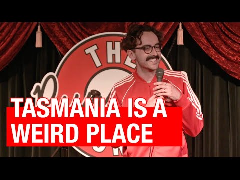Aussie Comedian meets a Normal Tasmanian - Daniel Muggleton