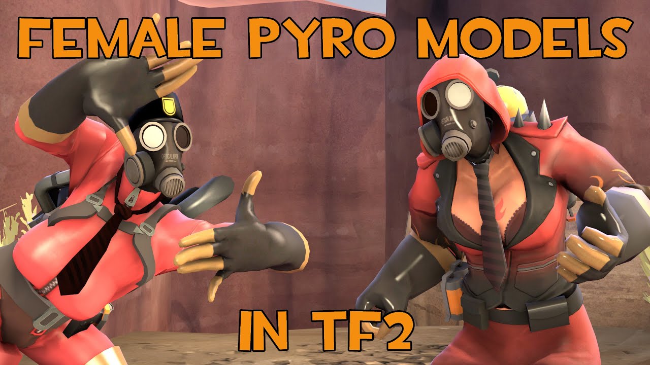 Female Pyro Model In Tf Youtube