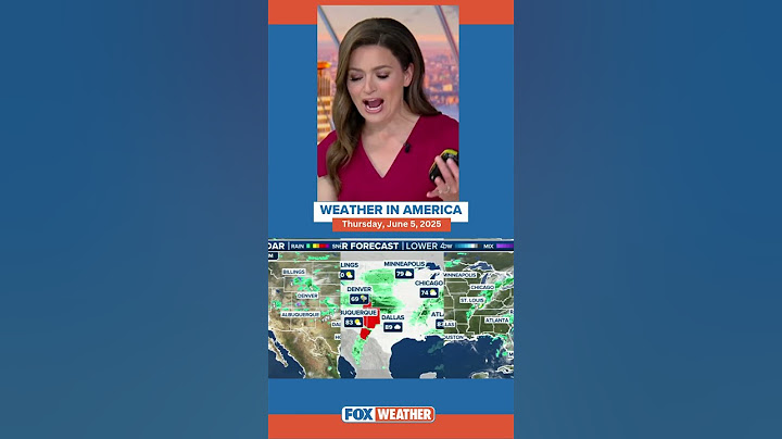Weather in America: June 5, 2025