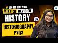 UGC NET History 2026 | Historiography PYQs Solution | Most Important Questions & Complete Revision