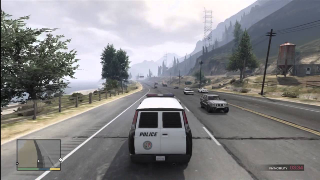 Grand Theft Auto 5 How to get the Police VAN GTA V YouTube