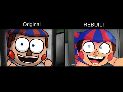 5 AM at Freddy's: The Prequel - REBUILT Side by Side