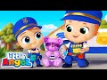 If I was a Police Officer! |  Little Angel Job and Career Songs | Nursery Rhymes for Kids