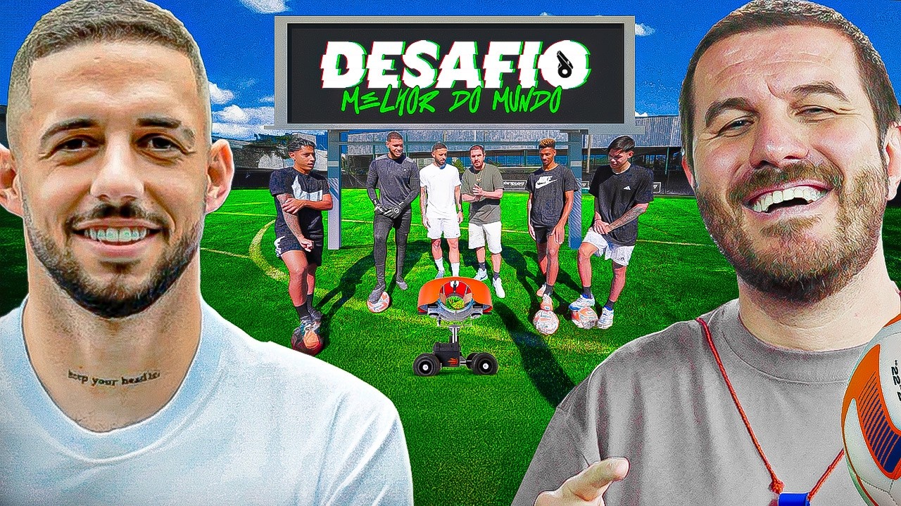 KELVIN É O MELHOR JOGADOR DO YOUTUBE? - DESAFIAMOS O MELHOR DO MUNDO!