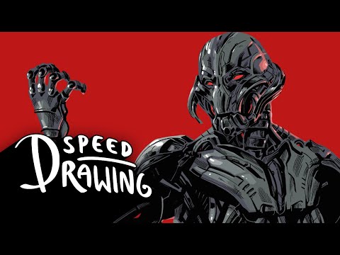 Speed Drawing: Avengers: Age of Ultron