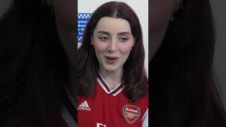 An Arsenal fan uses the library as her alibi. #arsenal #comedysketch #football