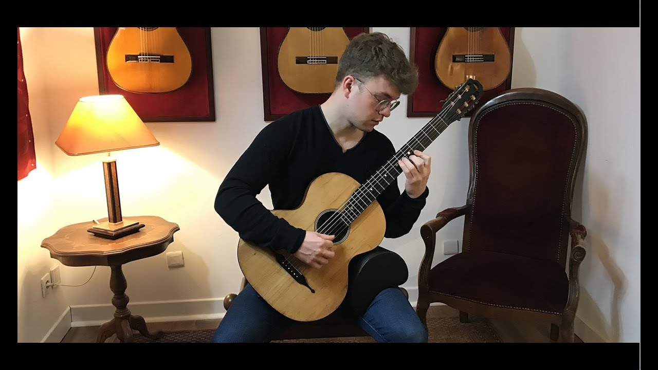 Rémy Patel plays Fantaisie Dramatique "Le Départ", Op.31 by Napoléon Coste