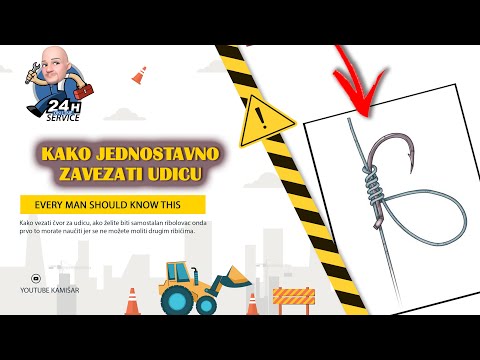 Video: Koji Je Najbolji Način Vezivanja Udice Za Ribu