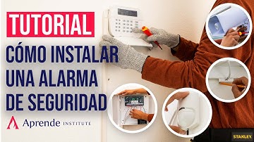 ¿Cómo instalar una alarma de seguridad? 🔧🚨 | Aprende Institute