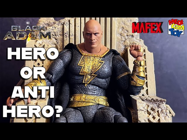 Black Adam Gold Suit BLACK ADAM MAFEX Review! A ROCK SOLID RELEASE