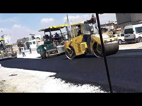 مجلس بلدة اخترين شمالي حلب ينهي تعبيد الطرق حول البلدة