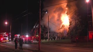 Cleveland fire crews battle 3 separate fires early Wednesday