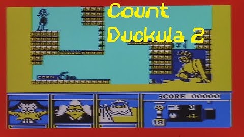 Count Duckula 2 - Amstrad CPC