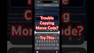How To Copy Morse Code! #kk7wwp #n1uta #cw #hamradio #help #app #receive #trainer #practice