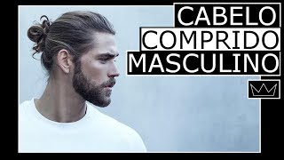 CABELO COMPRIDO MASCULINO: como deixar crescer / MODA MASCULINA (ft. Macho Alpha)