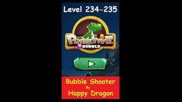 Bubble Shooter Level 234-235 | Bubble Shooter Happy Dragon | Gaming Zone