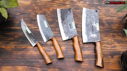 BỘ 4 MÓN CÁN ỐP SANG - XỊN - CHẤT - HÀNG CHUẨN CỦA HTX DAO PHÚC SEN