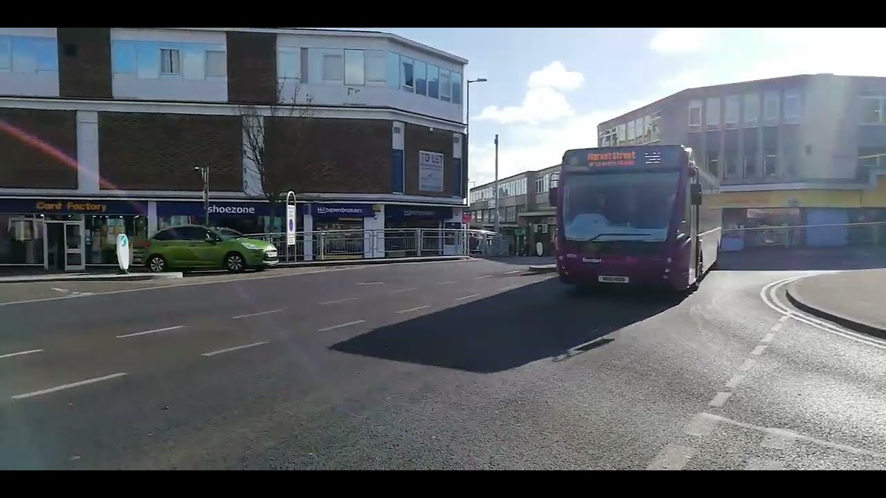 *Rare on the 56* Go North East 8329 on the 56 arriving at Gateshead Interchange