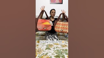 Jute Big Size Handbags : Under ₹1500 😮🌸 #zouk #handbag #viral #find #shorts