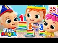 Learn 1 To 10 Counting 🌈 | Bebe Rhymes Rendra | Happy Number Song for Kids