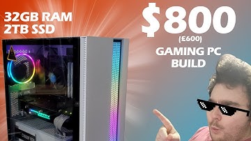 Building A Gaming PC Using Intel! i3 10105F PC Build