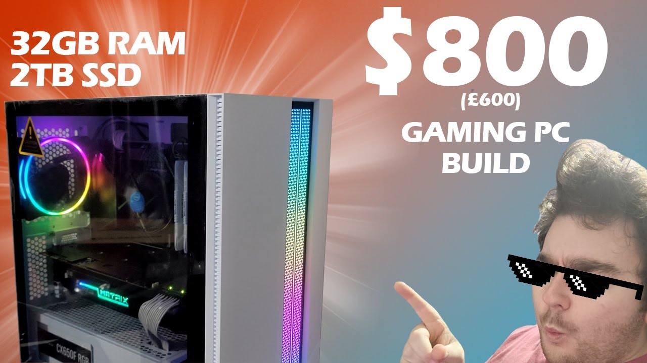 Building A Gaming PC Using Intel! i3 10105F PC Build - YouTube
