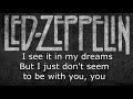 Led Zeppelin Fool in the Rain lyrics