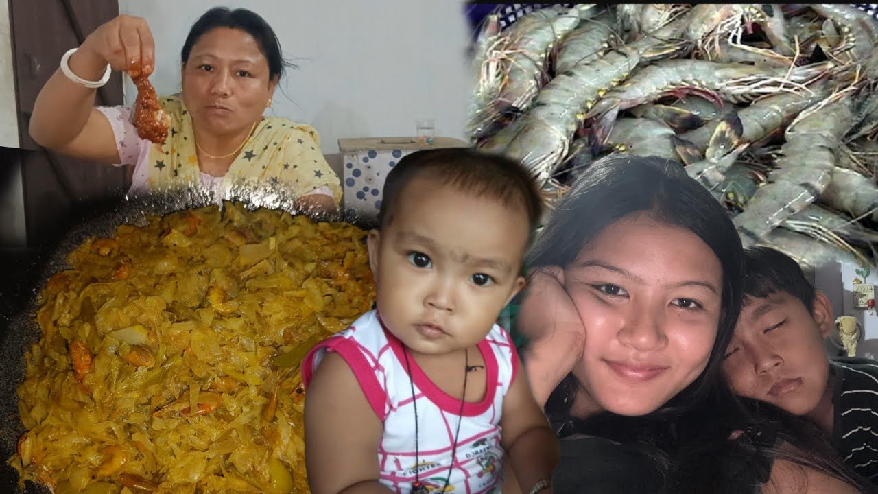 Charai busa Athuk thokjk go | coocking shrimp fish for children | Laisa Debbarma vlogs