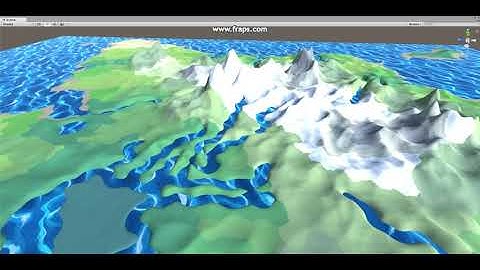 Procedural Genratation (true size map)