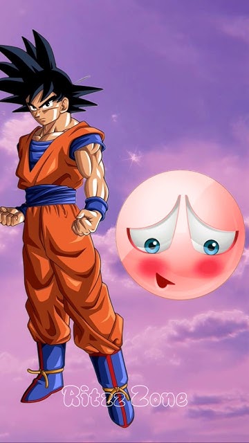Dragon Ball Character in Blushing Mode #dragonball #goku #dbz #dbs # ...