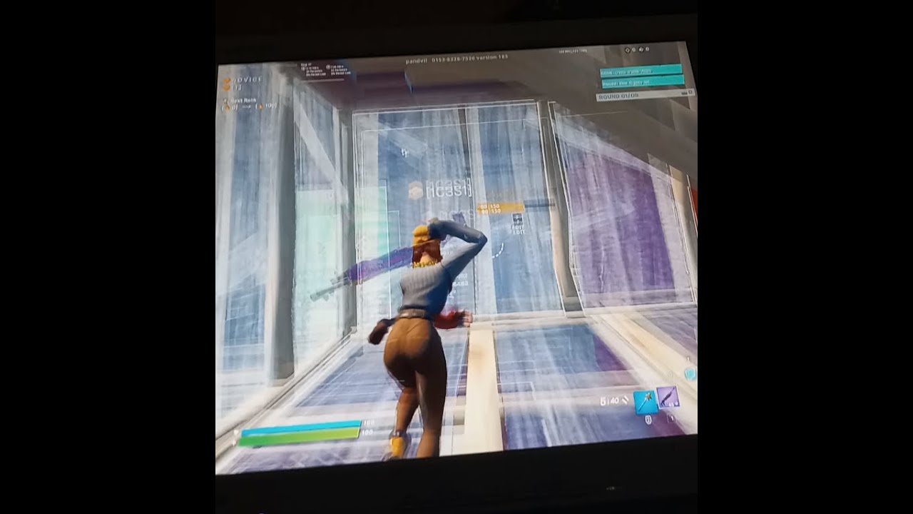 Fortnite 1v1 box fight 200 fps nice Keyboard sound