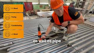 STINGER 76E – Portable 4-in-1 Pipe Beveling System