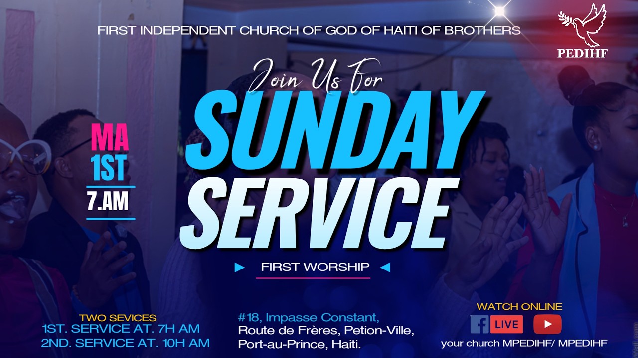 CULTE DU DIMANCHE || 01 MARS 2026 || PEDIHF