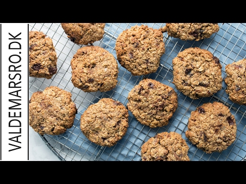 Video: En Simpel Opskrift På En Lækker Cookie Med Havregryn, Honning Og Nødder