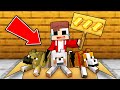 Baby JJ has Adopted Dogs - Sad Story - Maizen Minecraft Animation