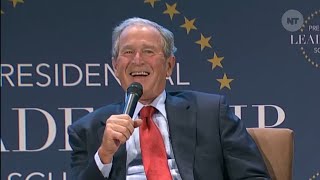 George W. Bush Thinks Failing At Being President Is Funny | NowThis