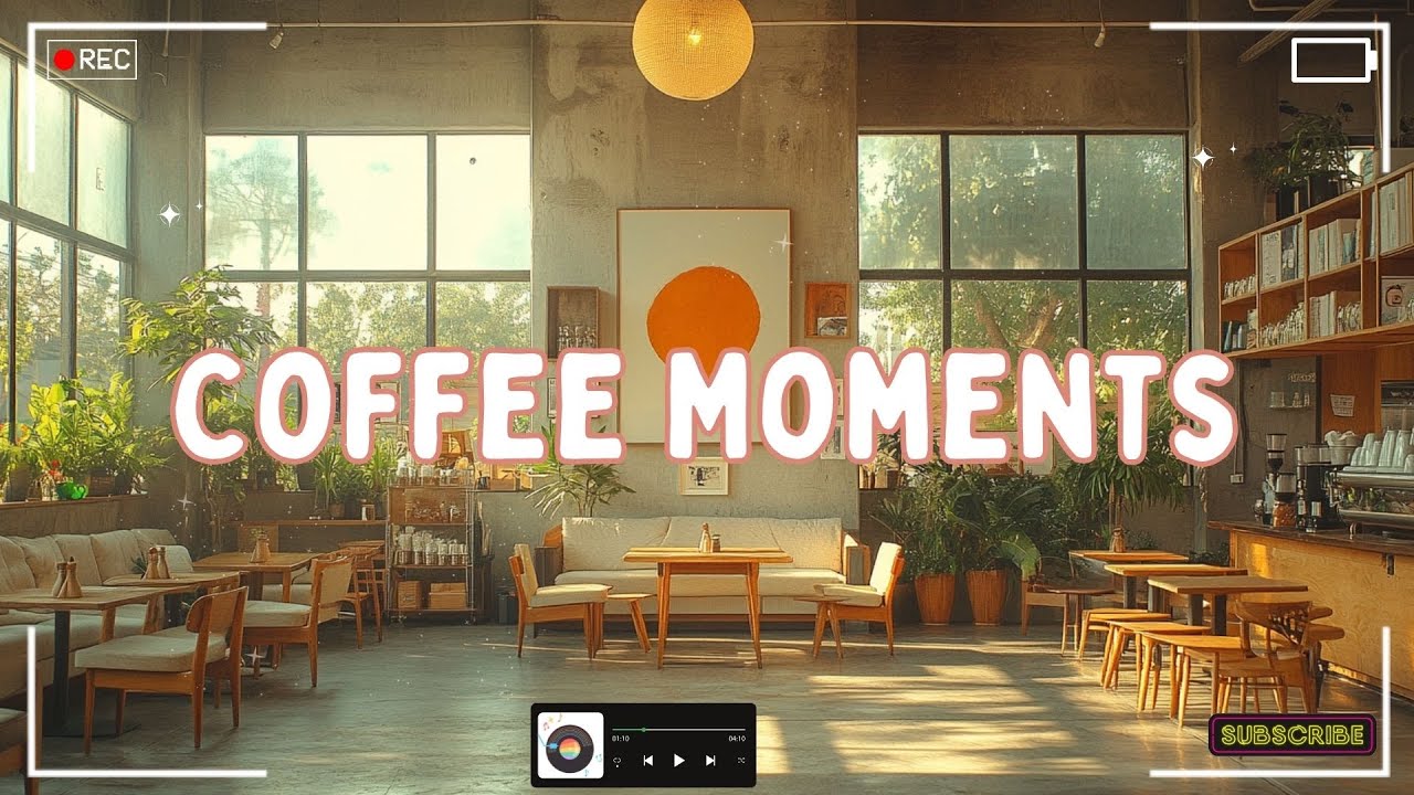 Lofi Music for a Calm Morning | Aesthetic Beats for Study, Work & Relaxation with Cozy Coffeehouse